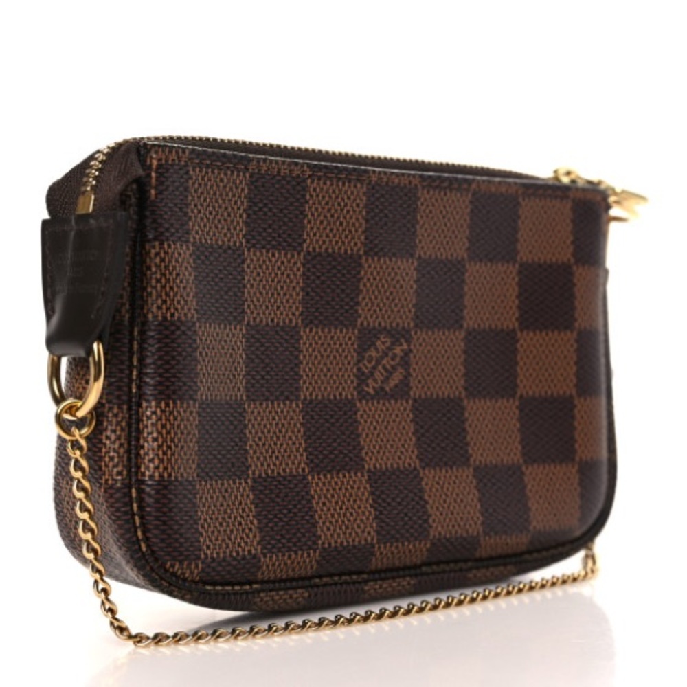 💜💜Damier Ebene Mini Pochette Accessoires